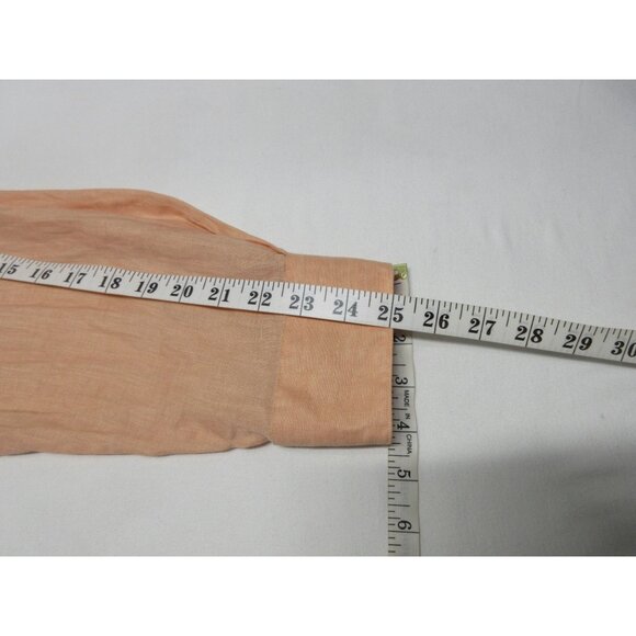 Paul Fredrick men's classic fit long sleeve button up‎ band collar linen shirt L - Picture 11 of 11